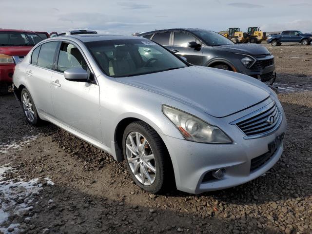 JN1CV6AR7AM253053 - 2010 INFINITI G37 SILVER photo 4