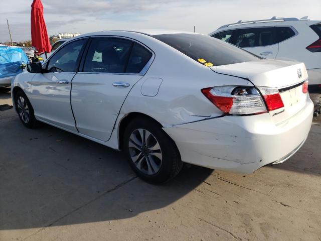 1HGCR2F31FA184420 - 2015 HONDA ACCORD LX WHITE photo 2