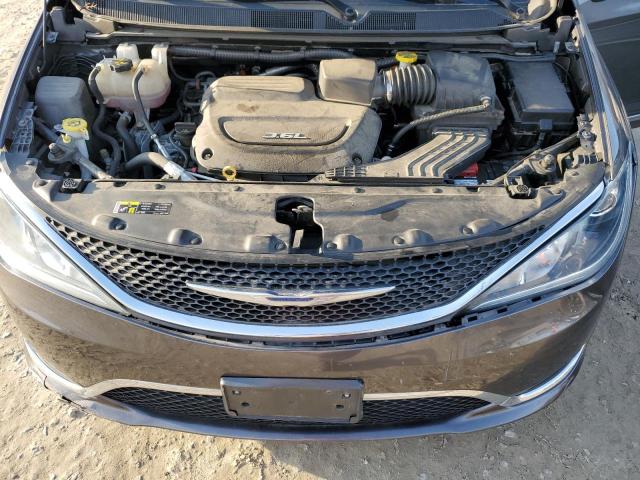 2C4RC1BG9HR571888 - 2017 CHRYSLER PACIFICA TOURING L GRAY photo 12