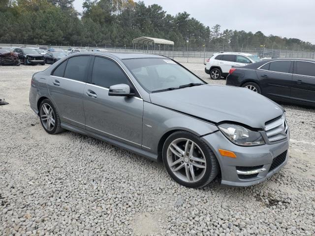 WDDGF4HB5CR239026 - 2012 MERCEDES-BENZ C 250 GRAY photo 4