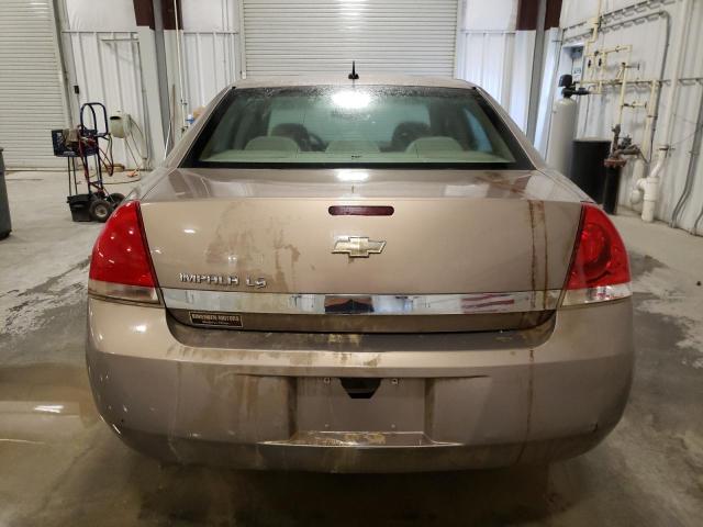 2G1WB58K569331638 - 2006 CHEVROLET IMPALA LS TAN photo 6