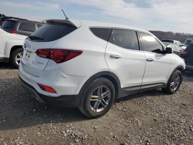 5NMZT3LB3JH072437 - 2018 HYUNDAI SANTA FE S WHITE photo 3