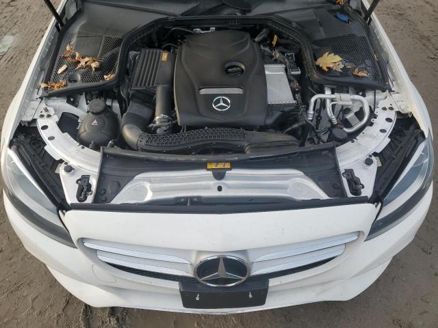 WDDWF4KB8JR314609 - 2018 MERCEDES-BENZ C 300 4MATIC WHITE photo 11