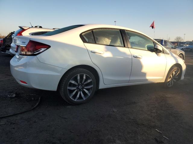 19XFB2F98FE067824 - 2015 HONDA CIVIC EXL WHITE photo 3