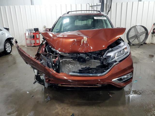 5J6RM4H71FL083136 - 2015 HONDA CR-V EXL BURGUNDY photo 5