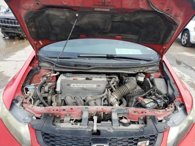 2HGFG4A53DH700850 - 2013 HONDA CIVIC SI RED photo 11