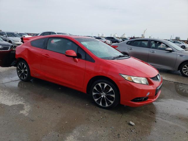 2HGFG4A53DH700850 - 2013 HONDA CIVIC SI RED photo 4