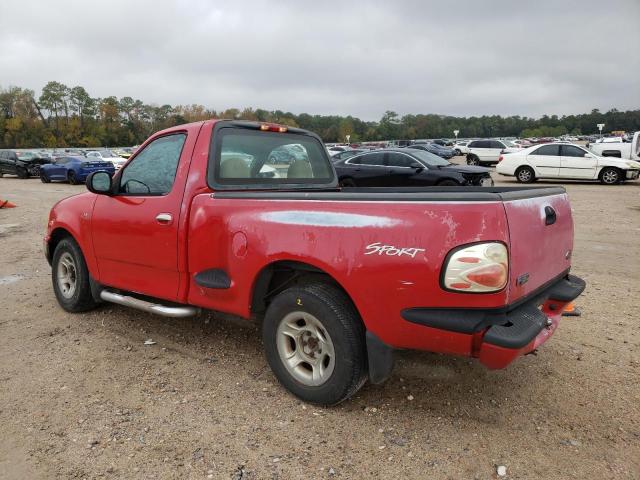 1FTRF07272KE03090 - 2002 FORD F150 RED photo 2