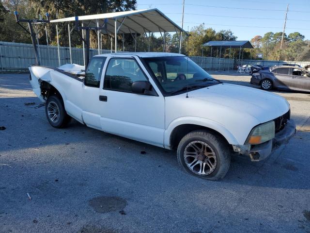 1GTCS19W718211946 - 2001 GMC SONOMA WHITE photo 4