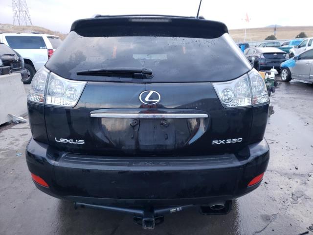 JTJHA31U940003730 - 2004 LEXUS RX 330 BLACK photo 6