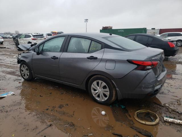 3N1CN8DV2LL806628 - 2020 NISSAN VERSA S GRAY photo 2