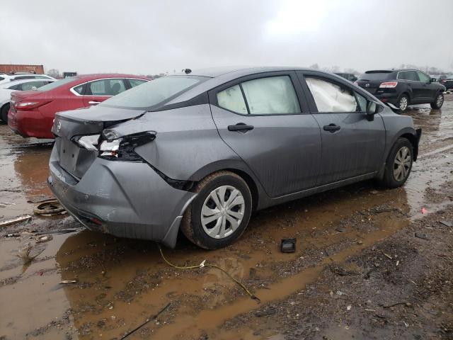 3N1CN8DV2LL806628 - 2020 NISSAN VERSA S GRAY photo 3