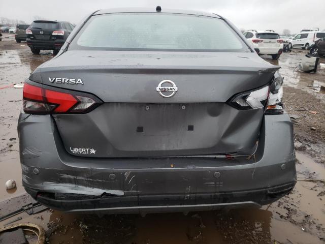 3N1CN8DV2LL806628 - 2020 NISSAN VERSA S GRAY photo 6