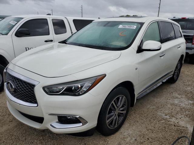 5N1DL0MM6JC505834 - 2018 INFINITI QX60 WHITE photo 1