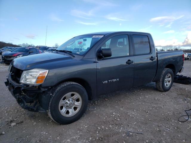 1N6BA07A95N570364 - 2005 NISSAN TITAN XE GRAY photo 1