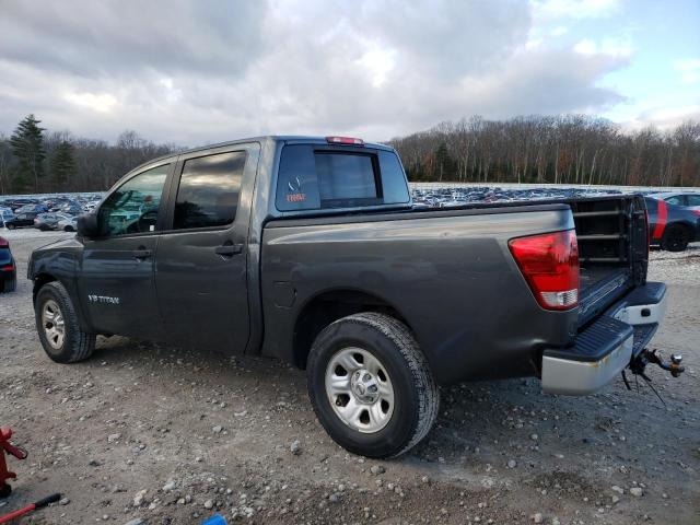 1N6BA07A95N570364 - 2005 NISSAN TITAN XE GRAY photo 2