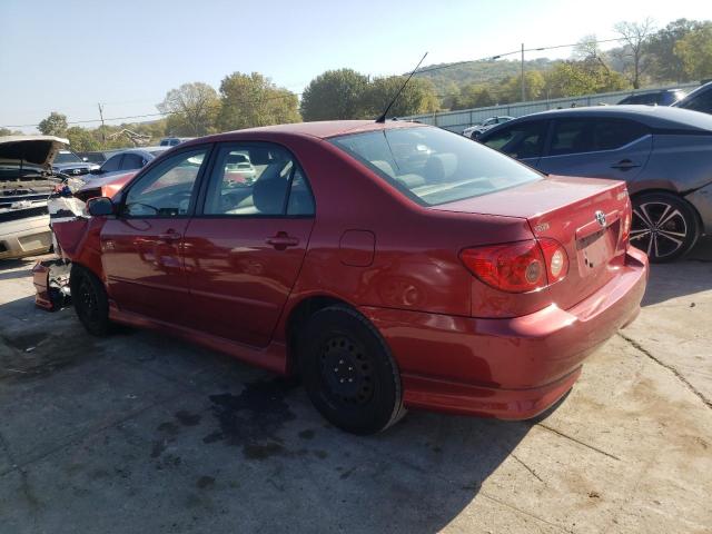 1NXBR32E95Z393260 - 2005 TOYOTA COROLLA CE RED photo 2