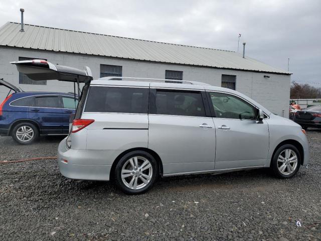 JN8AE2KP4C9043627 - 2012 NISSAN QUEST S SILVER photo 3