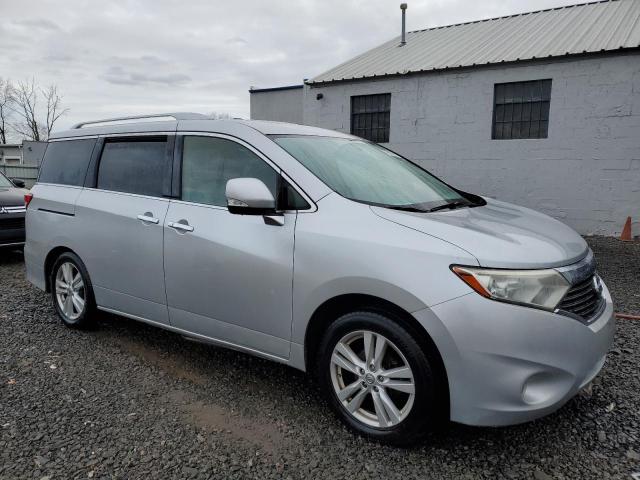 JN8AE2KP4C9043627 - 2012 NISSAN QUEST S SILVER photo 4