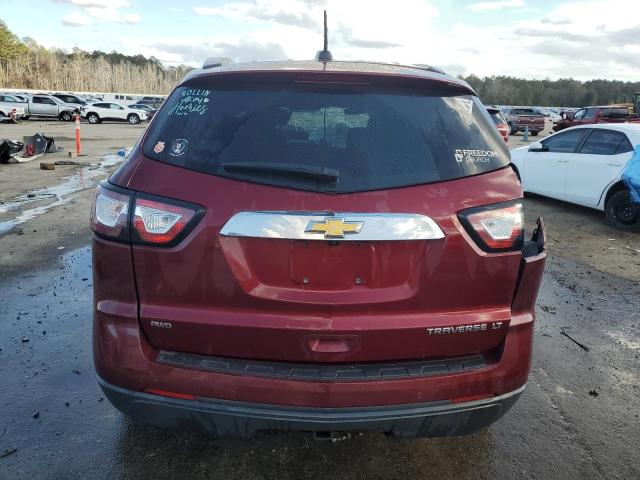 1GNKVHKD5GJ185957 - 2016 CHEVROLET TRAVERSE LT BURGUNDY photo 6