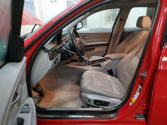 WBAPK7C53BA970928 - 2011 BMW 328 XI RED photo 7