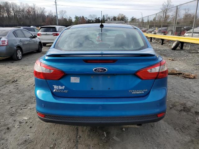 1FADP3J28EL403623 - 2014 FORD FOCUS TITANIUM BLUE photo 6