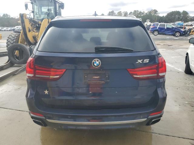 5UXKR6C50G0J80890 - 2016 BMW X5 XDRIVE50I BLUE photo 6