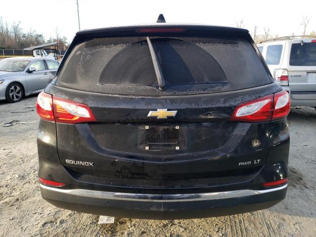 2GNAXSEV2J6260898 - 2018 CHEVROLET EQUINOX LT BLACK photo 6