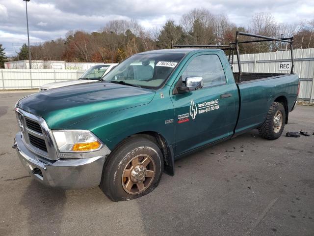 3C6LD4BT1CG146768 - 2012 DODGE RAM 2500 SLT GREEN photo 1