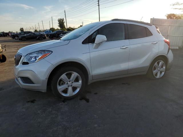 KL4CJASB6FB250123 - 2015 BUICK ENCORE WHITE photo 1