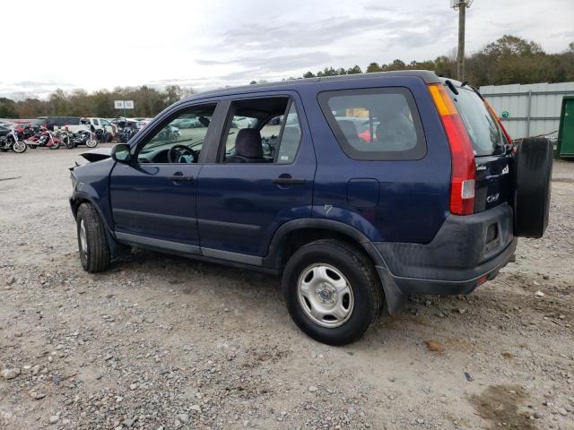 SHSRD68444U200725 - 2004 HONDA CR-V LX BLUE photo 2