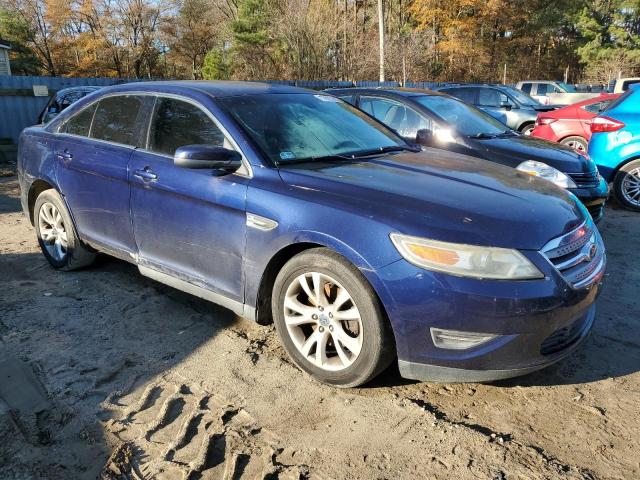 1FAHP2HW8BG147573 - 2011 FORD TAURUS SEL BLUE photo 4