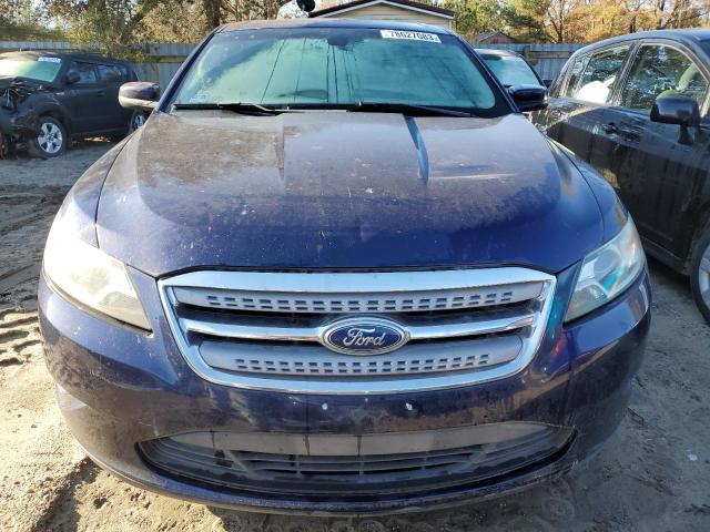 1FAHP2HW8BG147573 - 2011 FORD TAURUS SEL BLUE photo 5