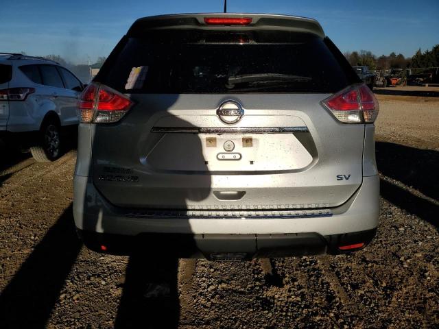 KNMAT2MTXFP517706 - 2015 NISSAN ROGUE S SILVER photo 6