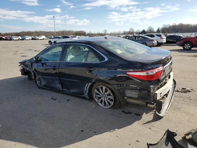 4T1BK1FK7HU584477 - 2017 TOYOTA CAMRY XSE BLACK photo 2