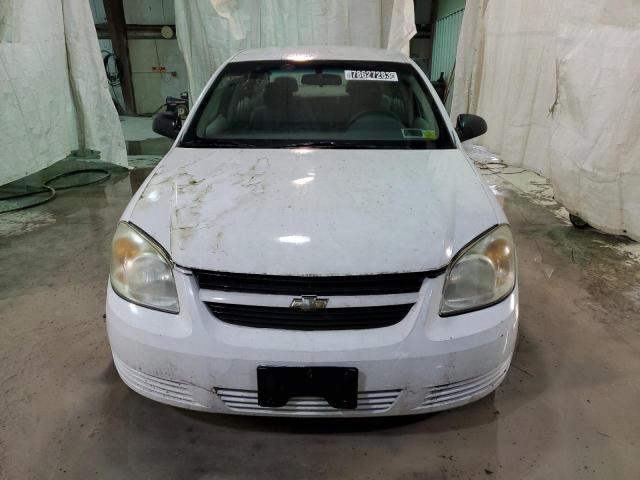 1G1AK52F957515583 - 2005 CHEVROLET COBALT WHITE photo 5