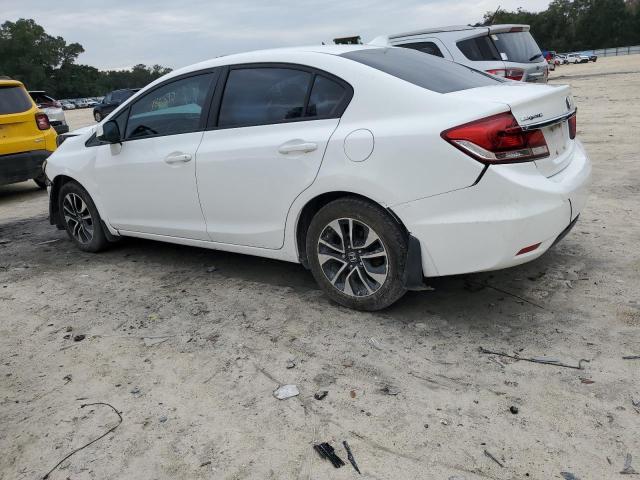 19XFB2F82DE037450 - 2013 HONDA CIVIC EX WHITE photo 2