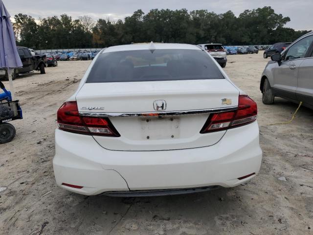 19XFB2F82DE037450 - 2013 HONDA CIVIC EX WHITE photo 6