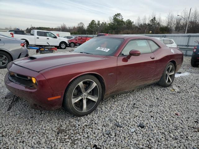 2C3CDZBT1KH641402 - 2019 DODGE CHALLENGER R/T BURGUNDY photo 1