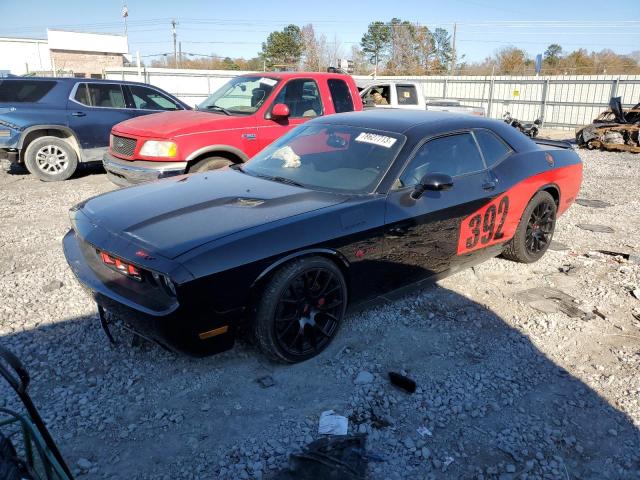 2C3CDYCJ9DH558360 - 2013 DODGE CHALLENGER SRT-8 BLACK photo 1