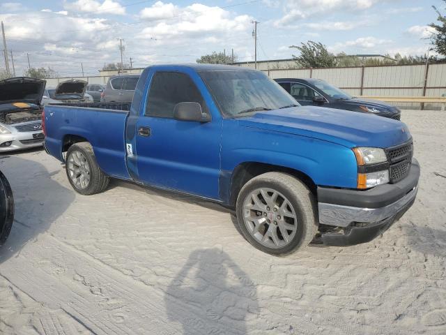 3GCEC14X86G153417 - 2006 CHEVROLET SILVERADO C1500 BLUE photo 4