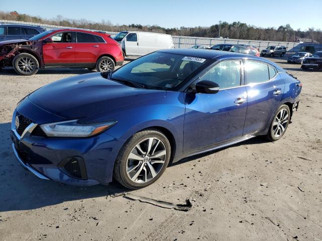 1N4AA6CV9LC375664 - 2020 NISSAN MAXIMA SV BLUE photo 1