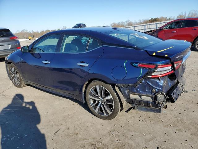 1N4AA6CV9LC375664 - 2020 NISSAN MAXIMA SV BLUE photo 2