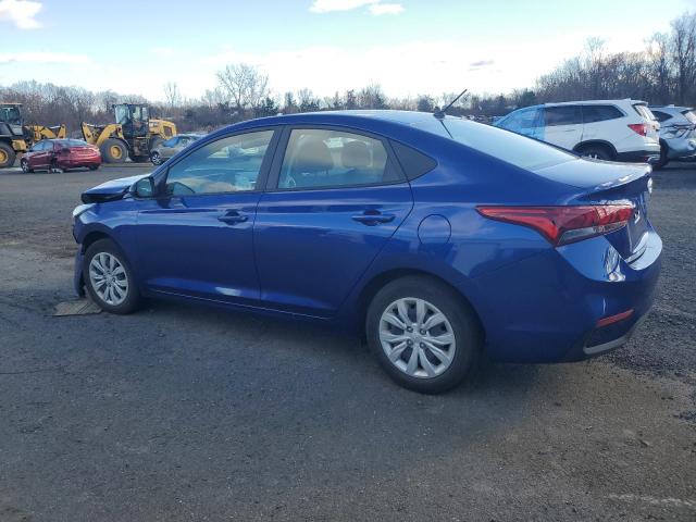 3KPC24A62NE181148 - 2022 HYUNDAI ACCENT SE BLUE photo 2