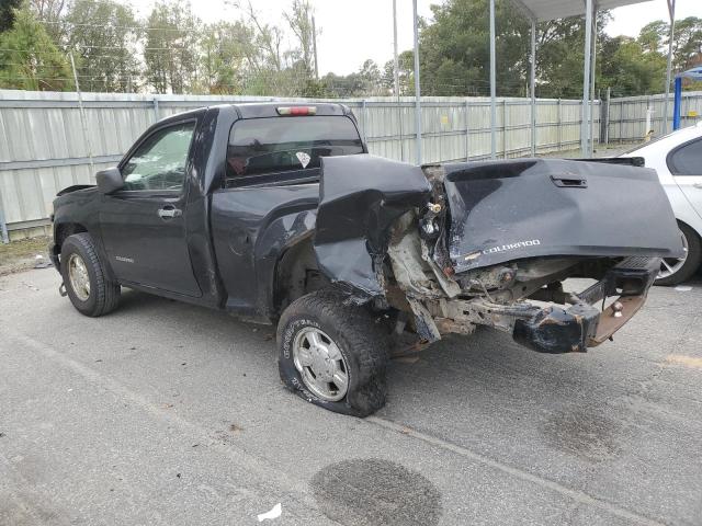 1GCCS146X58254075 - 2005 CHEVROLET COLORADO BLACK photo 2