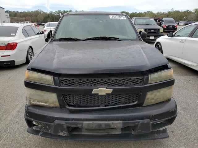 1GCCS146X58254075 - 2005 CHEVROLET COLORADO BLACK photo 5