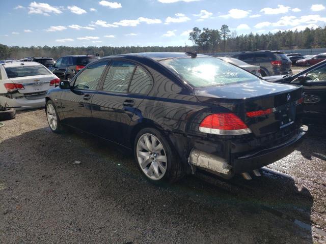 WBAGL63453DP67652 - 2003 BMW 745 I BLACK photo 2