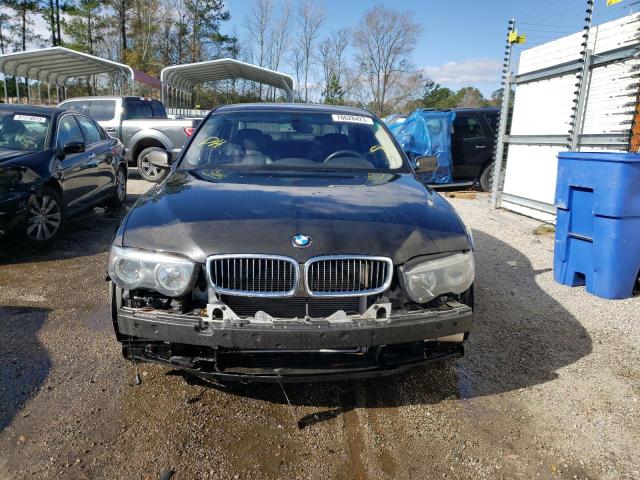 WBAGL63453DP67652 - 2003 BMW 745 I BLACK photo 5