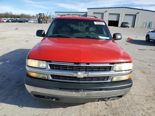 1GNEK13Z42R156385 - 2002 CHEVROLET TAHOE K1500 RED photo 5