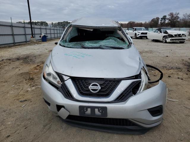 5N1AZ2MH3HN125414 - 2017 NISSAN MURANO S SILVER photo 5